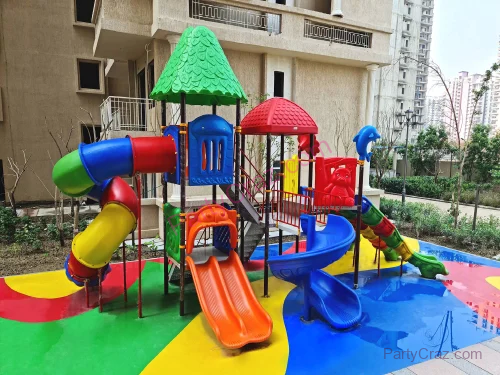 Outdoor Kids Play Equipment Combo for sale with delivery across India - PartyCraz