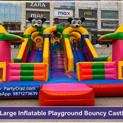 Large Bouncy Castle in Delhi NCR — PartyCraz