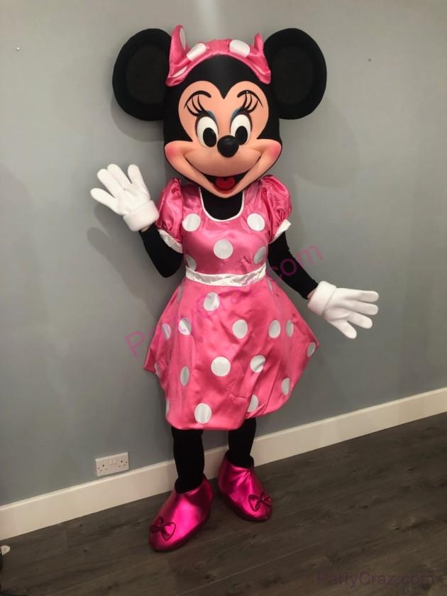 Minnie Mouse Mascot on Rent in Delhi NCR — PartyCraz