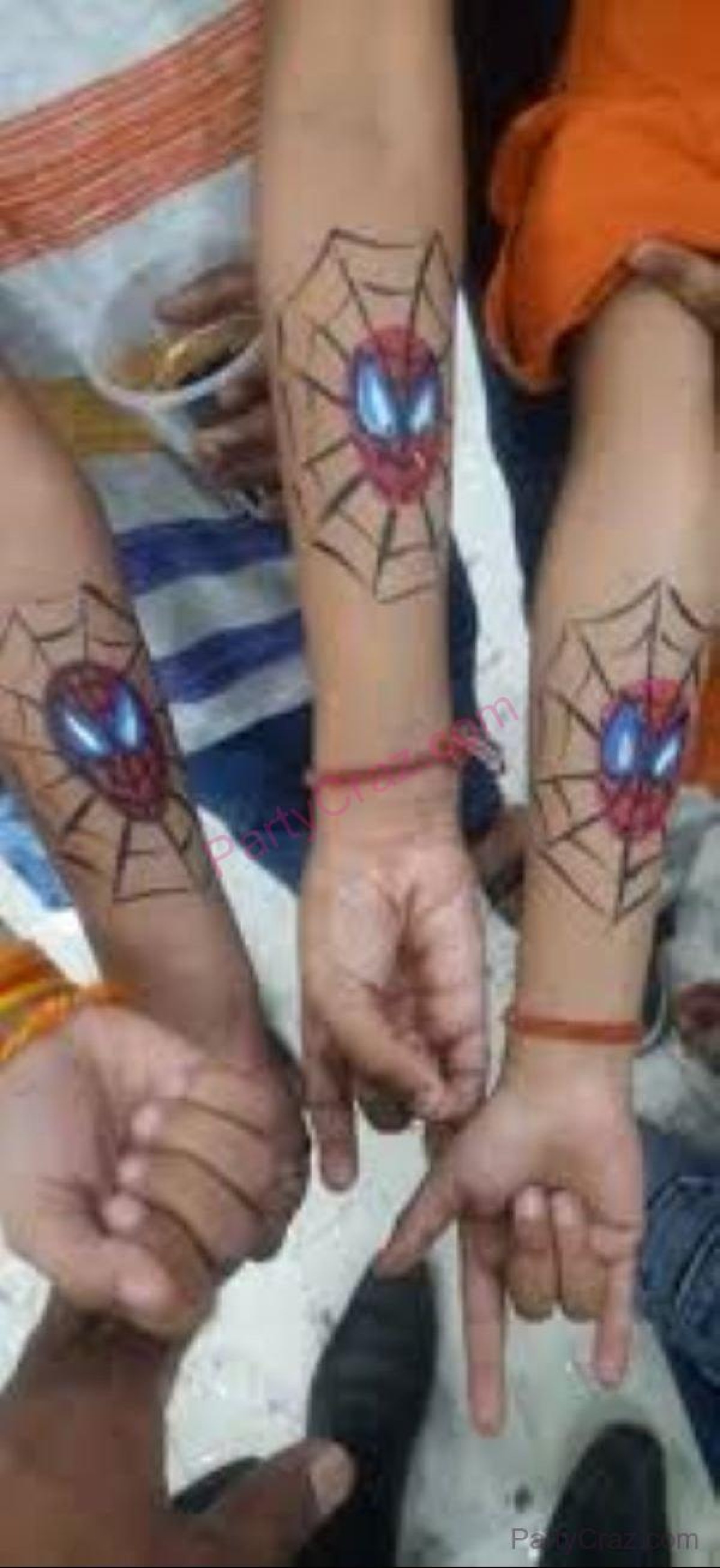 Kids Tattoo Artist Station in Delhi NCR — PartyCraz