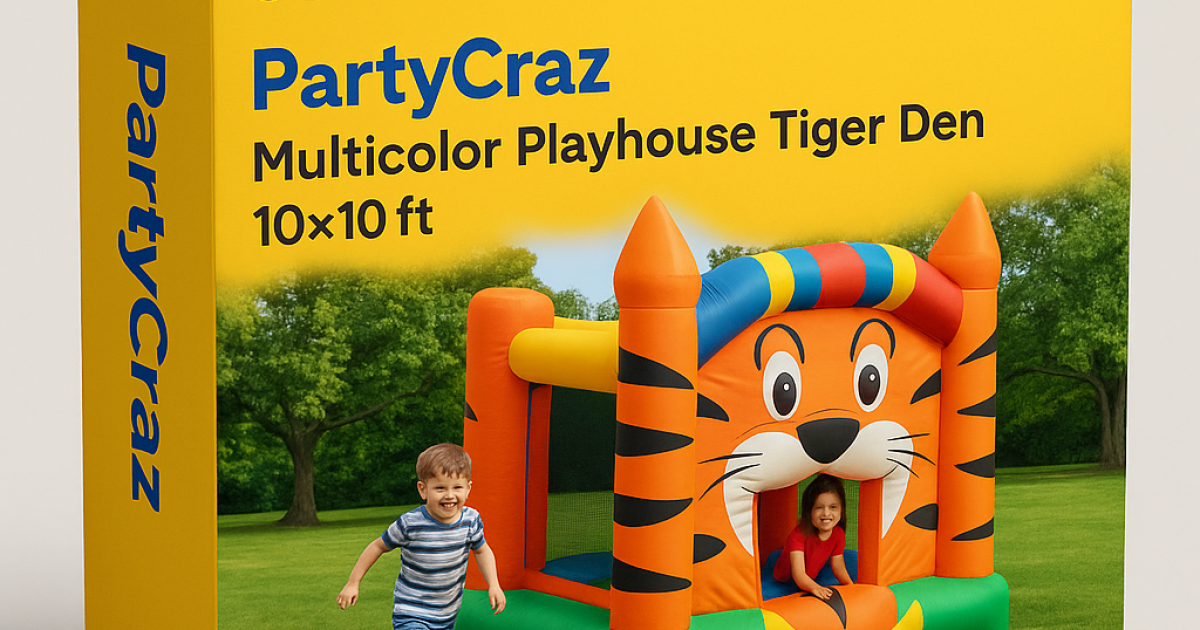 Springless Trampoline 8 ft (Sale) in Delhi NCR — PartyCraz