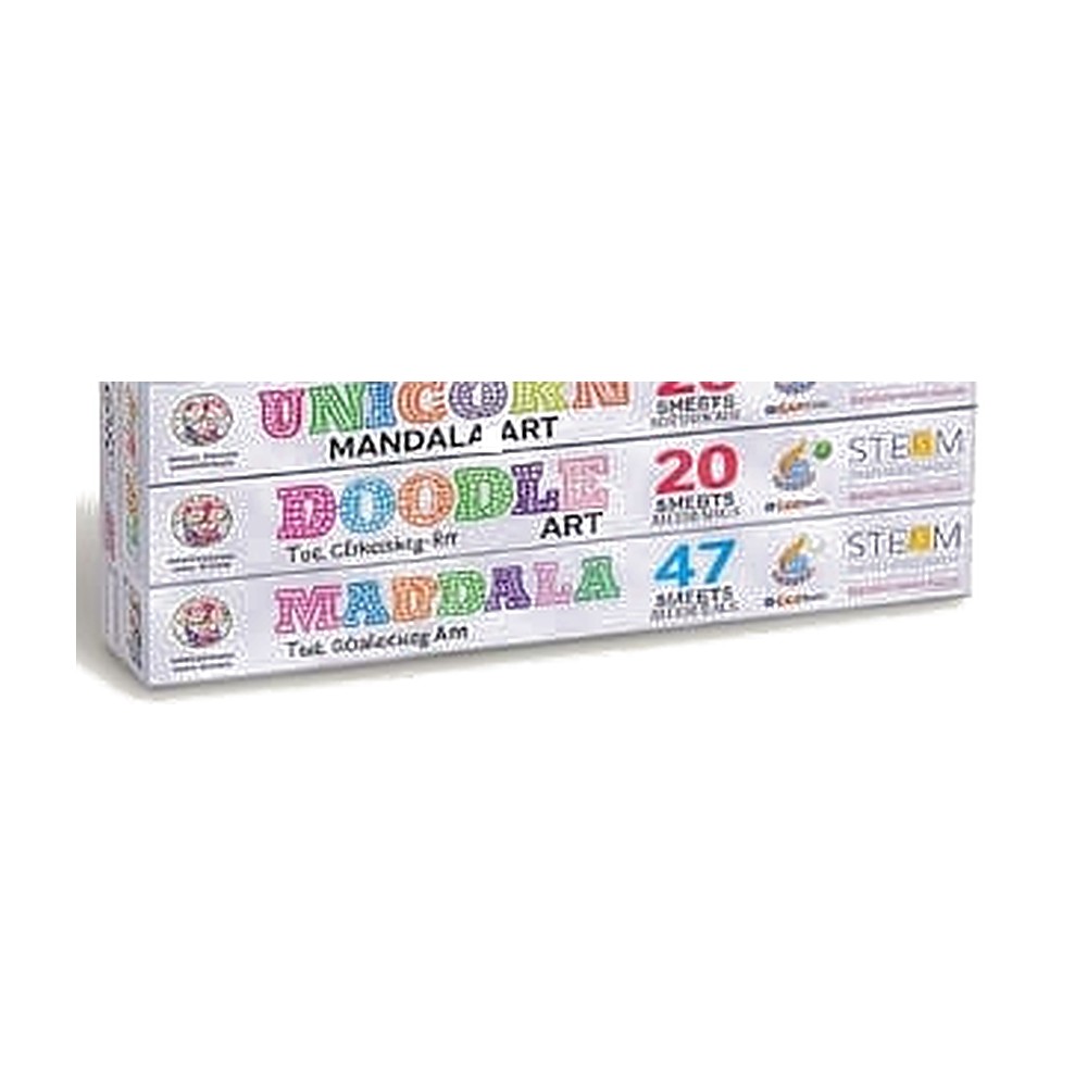 Unicorn Mandala, Doodle & Mandala Art Colouring Kit in Delhi NCR — PartyCraz