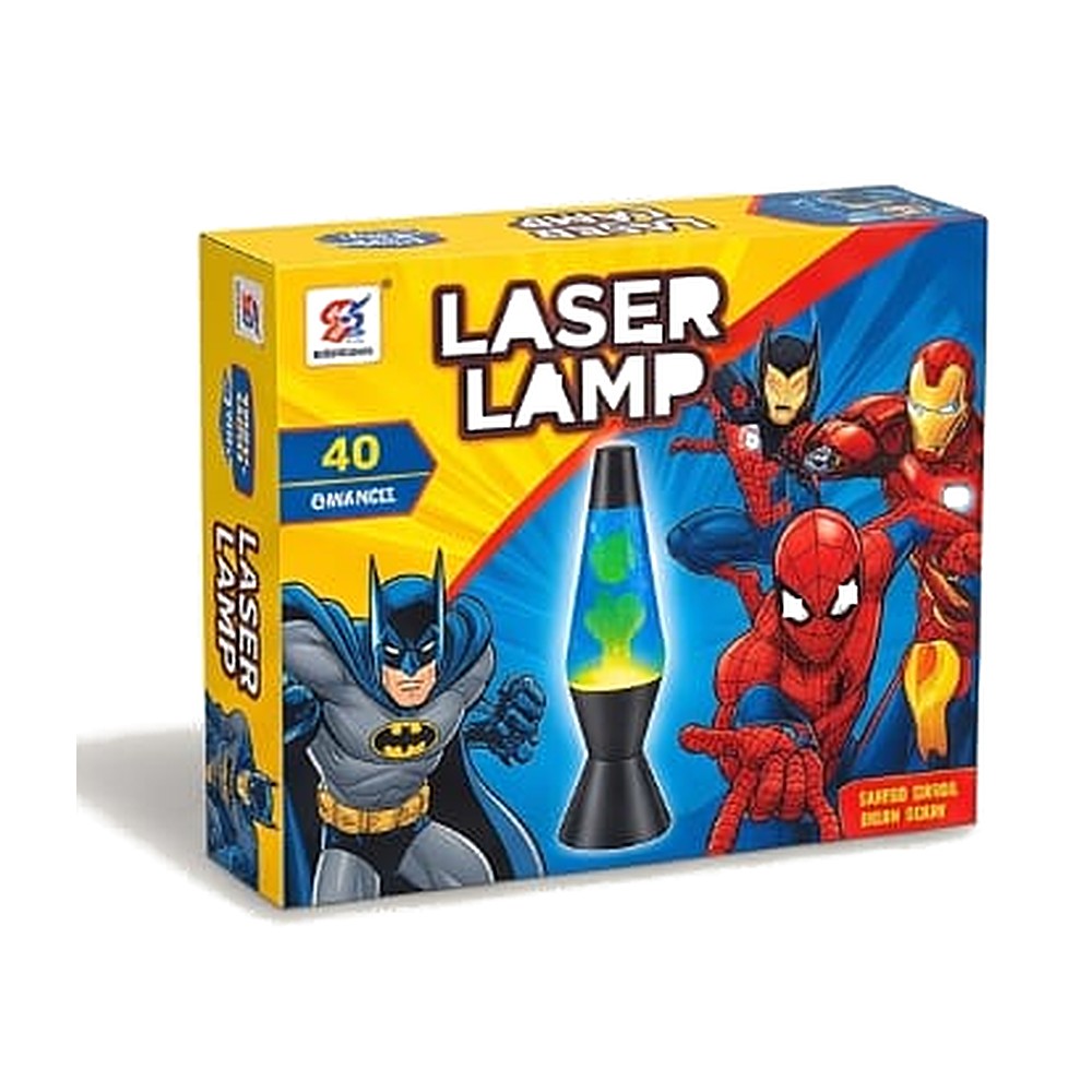 Super Hero Laser Lamp (Lava-Style Glow Lamp) in Delhi NCR — PartyCraz